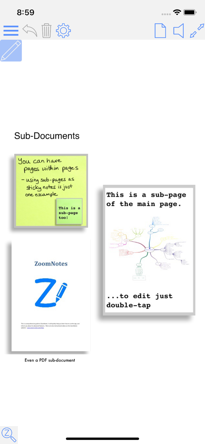 ZoomNotes Lite screenshot 2