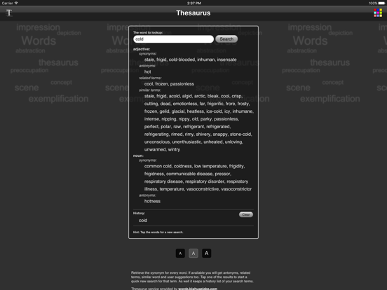 Thesaurus Appのおすすめ画像1