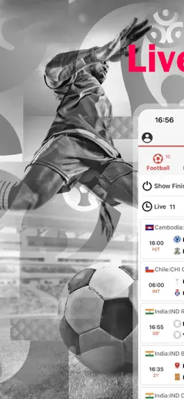 Game screenshot Calfscore-Football Scores live apk