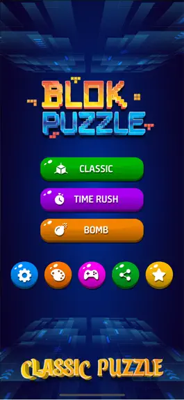 Game screenshot Blok: Classic Block Puzzle 100 mod apk