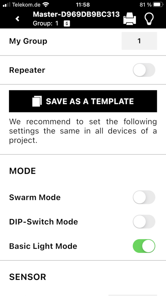 #5. LiveLink SwarmSens (iOS) 由: TRILUX