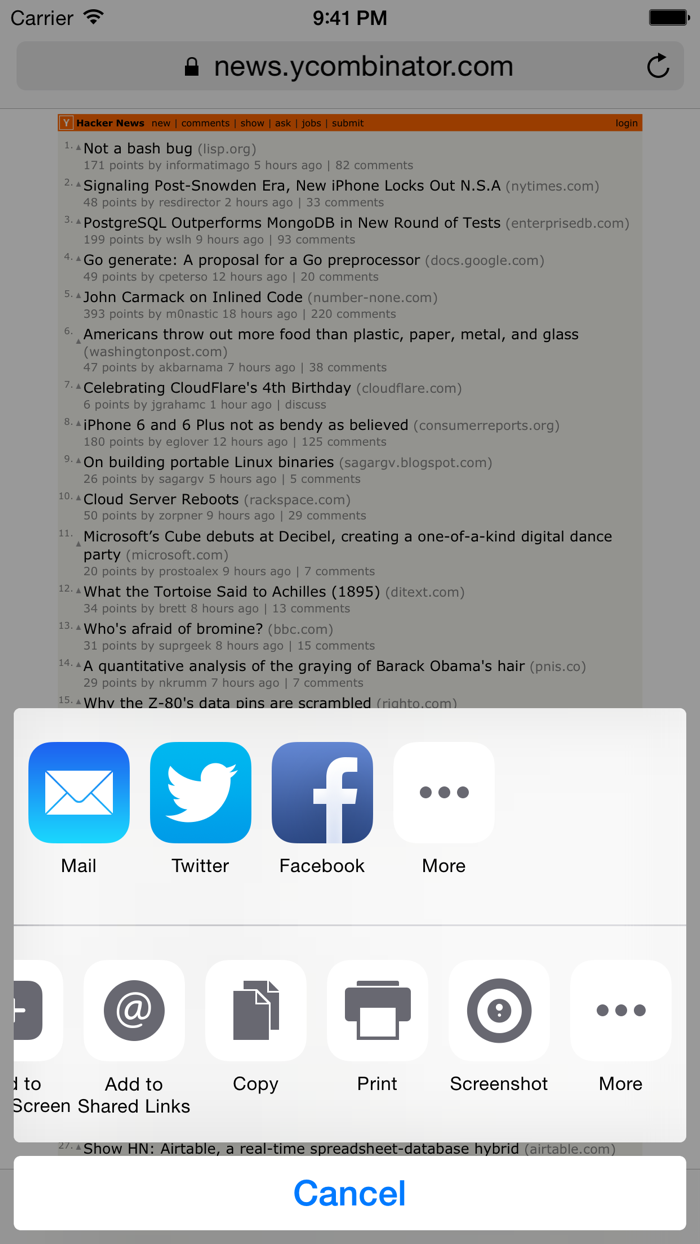 Awesome Screenshot for Safari