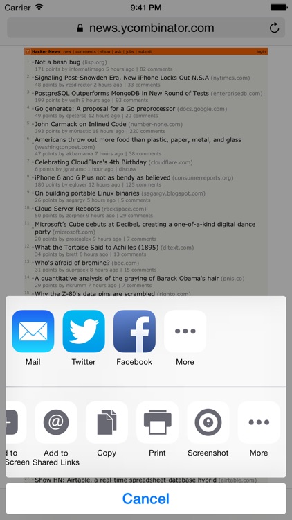 Awesome Screenshot for Safari