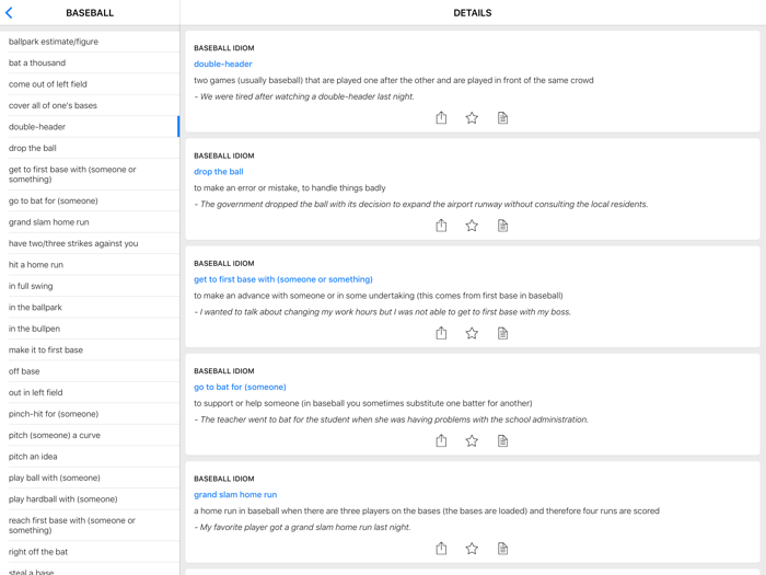 Clothing and Sports idioms