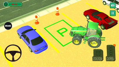 Modern Parking Tractor Games Screenshot