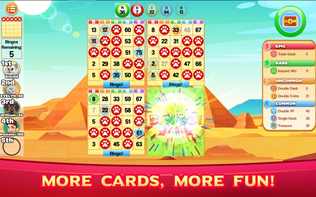 ビンゴマスタリー ビンゴゲーム をapp Storeで