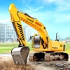 Icon Construction Excavator Sim