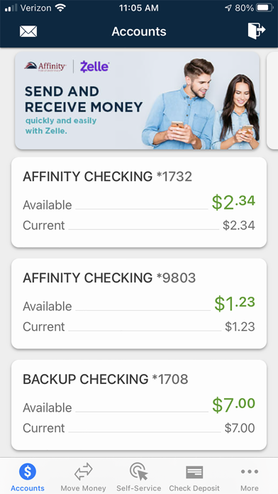 Screenshot #1 pour Affinity Federal Credit Union
