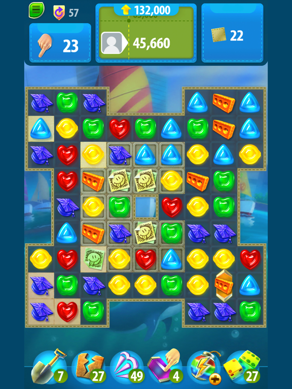 Gummy Drop! Match 3-puzzels iPad app afbeelding 8