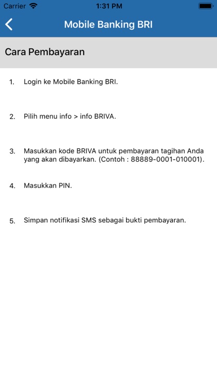 BRI Smart Billing screenshot-8