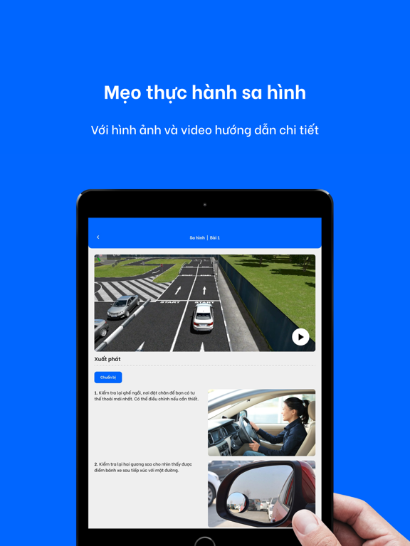 Ôn GPLX 120 Mô Phỏng & 600 Câu iPad screenshot
