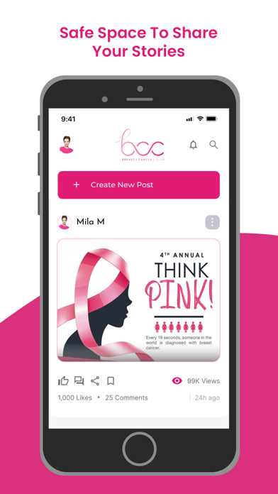 Breast Cancer Club Screenshot