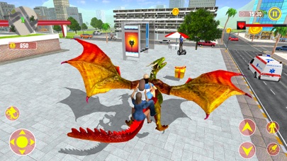Flying Dragon Simulator Games Screenshot