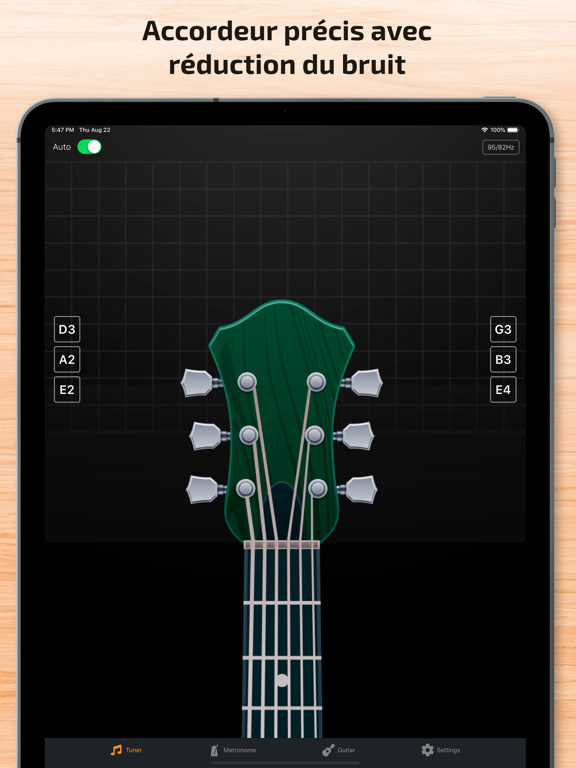 Screenshot #4 pour Accordeur de Guitare & Ukulele