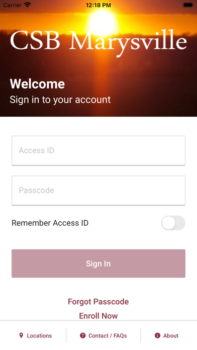CSB Marysville Mobile Screenshot