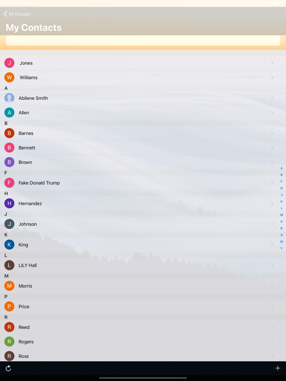 Screenshot #3 for Cloud Contacts