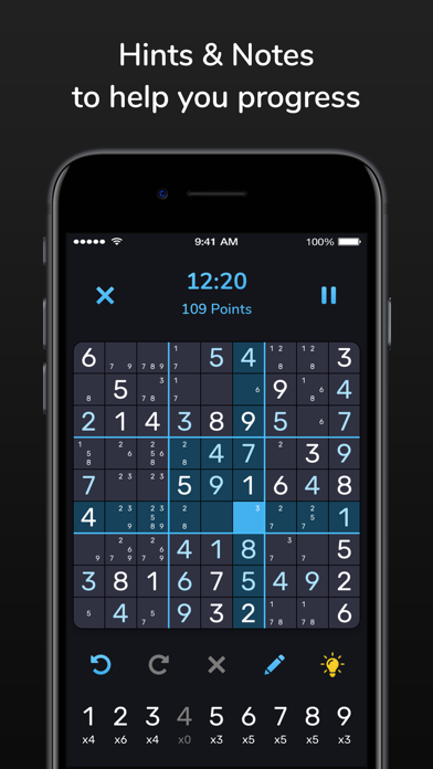 Screenshot #2 pour Sudoku Extreme: Classic Number