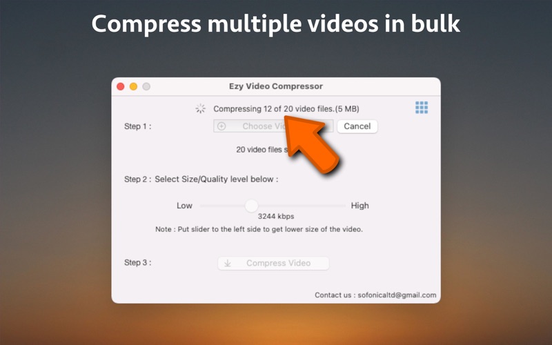 How to cancel & delete video compressor plus 3