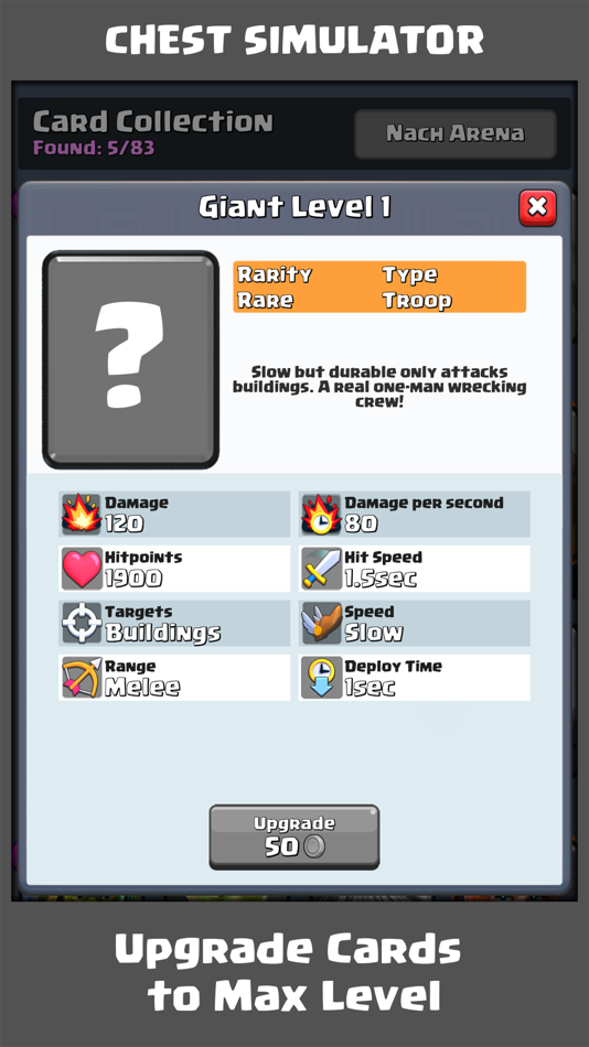 #5. Chest Simu for Clash Royale (iOS) 由: Kevin Venclovas