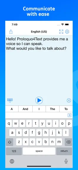 Game screenshot Proloquo4Text AAC mod apk