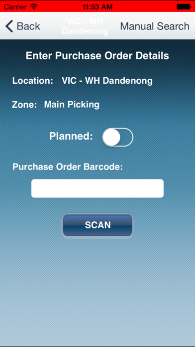 App screenshot