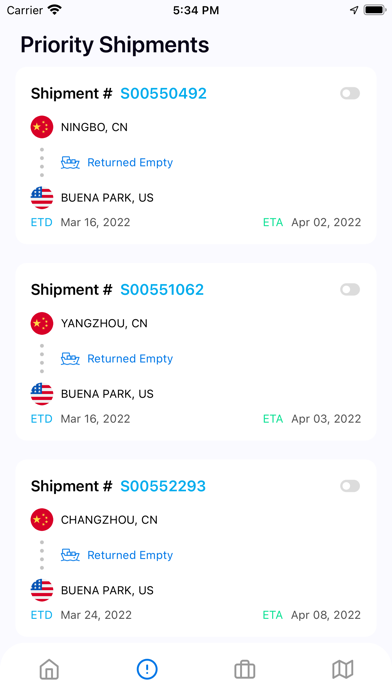 ClearFreight Mobile Screenshot