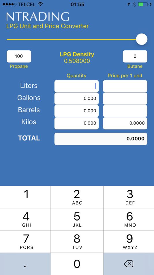 LPG Converter (iOS) Podle: Jose Javier Mora Moreno LPG Converter (iOS) Podle: Jose Javier Mora Moreno