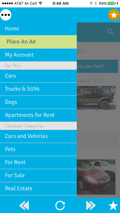 Recycler Classifieds Screenshot
