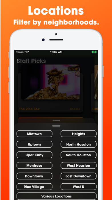 Bitescene: Restaurant Finder Screenshot