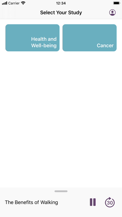 Screenshot #1 pour The Wellness App