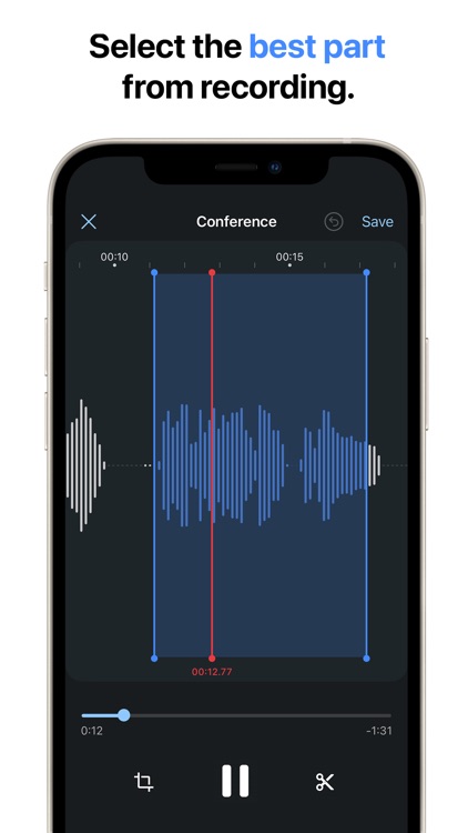 Audio Recorder & Voice Memos screenshot-3