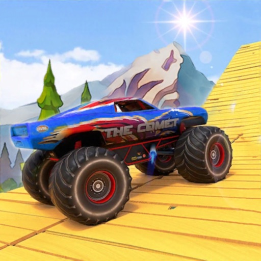 Monster Truck: Ramp Stunt Race iOS App
