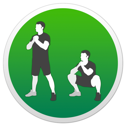 Squats - interval leg workout icon