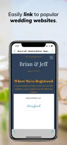 Honeyfund Wedding Registry screenshot #1 for iPhone