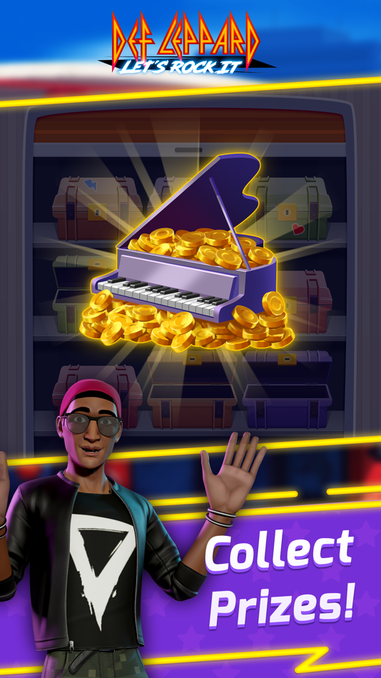#6. Def Leppard - Let's Rock It! (iOS) Podle: PURE BREAD INC