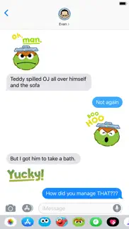 How to cancel & delete oscar the grouch stickers 2