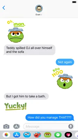 Game screenshot Oscar the Grouch Stickers hack