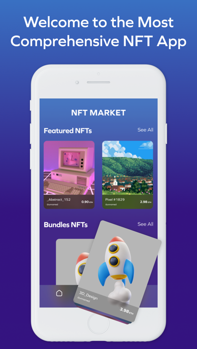 NFT Creator NFT Marketplace Screenshot