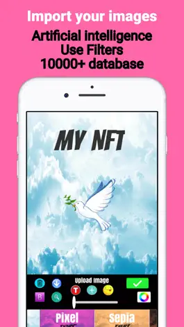 Game screenshot Nft Creator - Make Crypto Art apk
