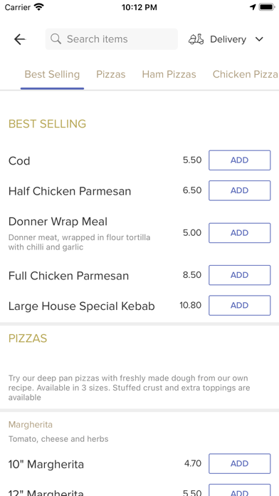 Heighington Takeaway. Screenshot