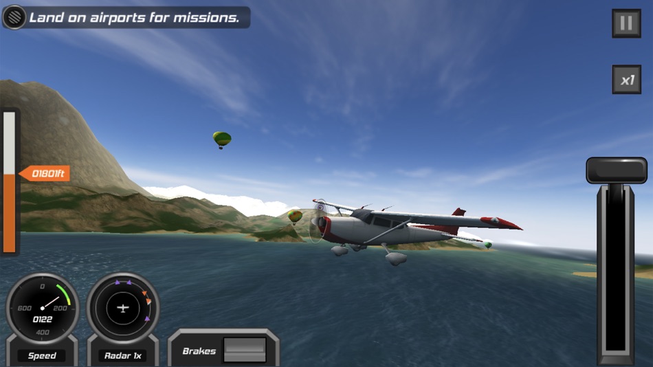 #4. Flight Pilot Simulator 3D! (iOS) Bởi: Wildlife Studios