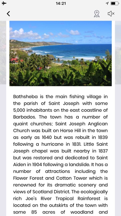 Barbados Travel Guide Offline Screenshot