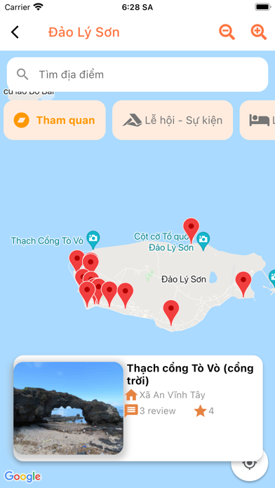 Khám phá Lý Sơn Screenshot