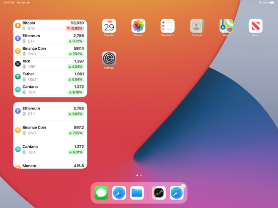 Screenshot #5 pour Cryptget - Crypto Portfolio