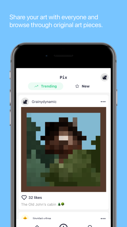 #1. Pix - Share your Art (iOS) 由: Maxime Nory