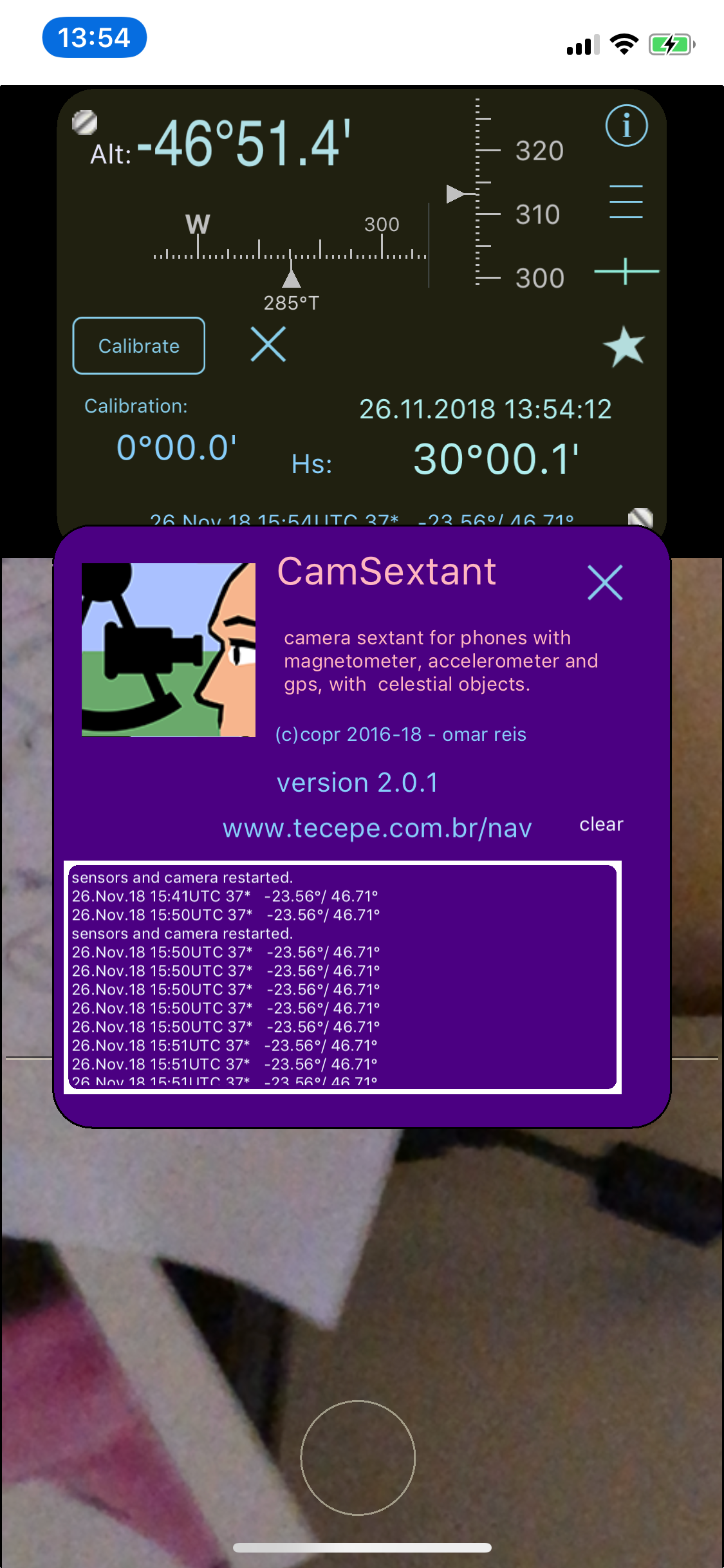 CamSextant