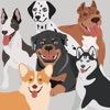 Cute Dogs Sticker Pack