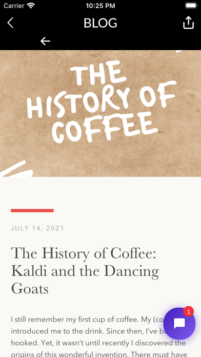 La Selva Coffee Screenshot