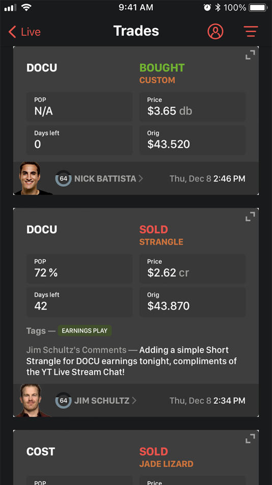 #4. tastylive: financial network (iOS) 来自: tastylive, inc.