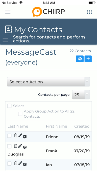Screenshot #3 pour Chiirp Mobile